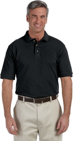 Harriton Men's Cotton Pique Polo Shirt in Saudi Arabia