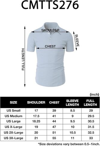 H2H Mens Casual Slim Fit Polo T-Shirts of Various Styles and Designed in Kuwait