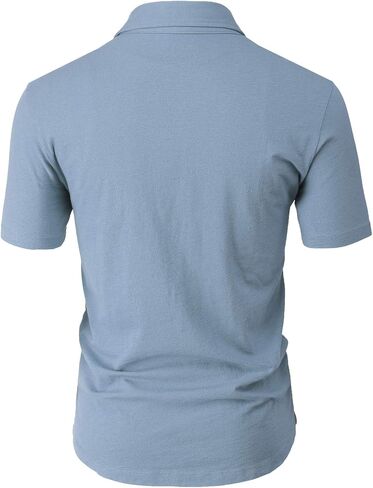 H2H Mens Casual Slim Fit Polo T-Shirts of Various Styles and Designed in Kuwait