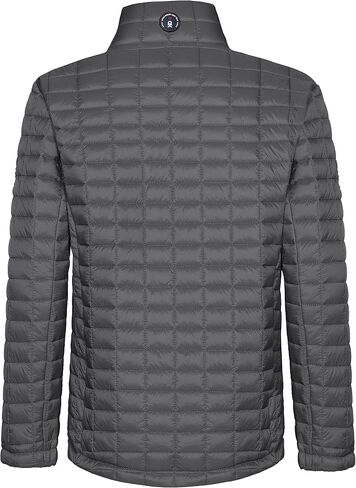 Little Donkey Andy Men's Insulated Hiking Jacket, Lightweight Puffer Warm Jacket with Synthetic Insulation Grey M in Saudi Arabia