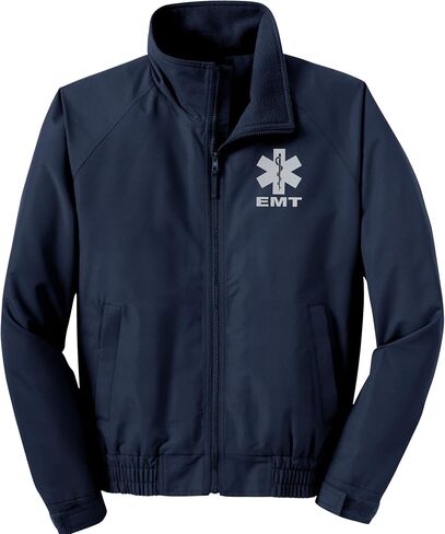 EMT economy jacket, REFLECTIVE logo fleece lining Emergency Medical in Saudi Arabia