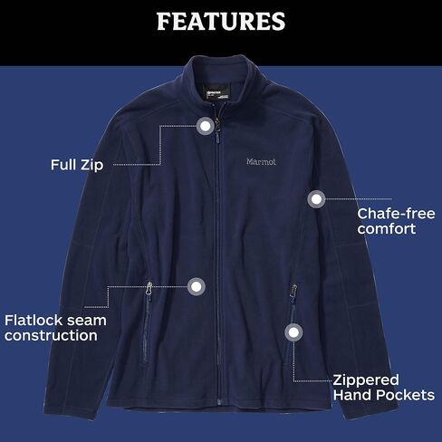 Marmot Men's Rocklin Full Zip Jacket in Saudi Arabia