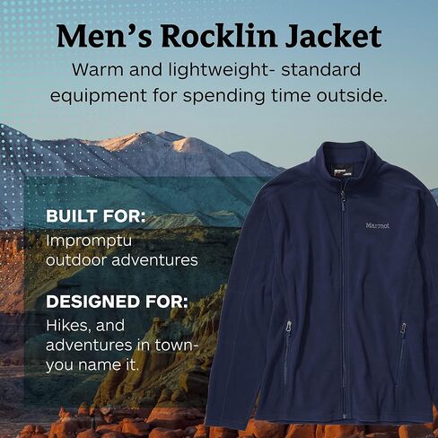 Marmot Men's Rocklin Full Zip Jacket in Saudi Arabia