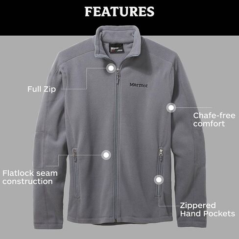 Marmot Men's Rocklin Full Zip Jacket in Saudi Arabia