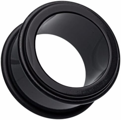 Basic Acrylic No Flare Ear Gauge Tunnel Plug in Saudi Arabia