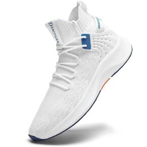 KULIXIE Mens Walking High Top Shoes Running Athletic Casual Fashion Sneakers in Saudi Arabia