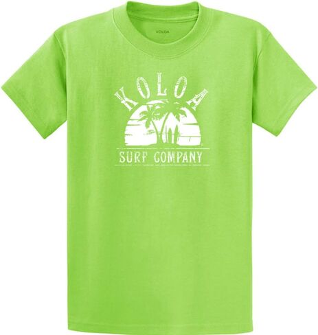 تي شيرتات بشعار Koloa Surf Sunset بمقاس عادي وكبير وطويل in Kuwait