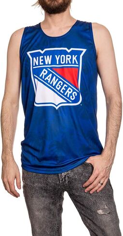 Calhoun NHL Surf & Skate Men’s Moisture Wicking Palm Leaf Tank Top – The Bahama Collection in Saudi Arabia