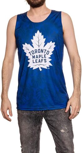 Calhoun NHL Surf & Skate Men’s Moisture Wicking Palm Leaf Tank Top – The Bahama Collection in Saudi Arabia