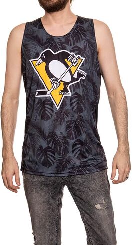 Calhoun NHL Surf & Skate Men’s Moisture Wicking Palm Leaf Tank Top – The Bahama Collection in Saudi Arabia