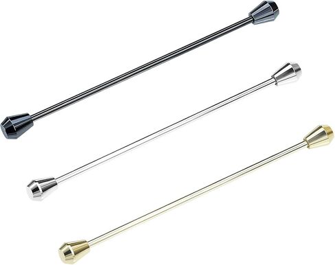 3PCS Men's Classic Brass Shirt Collar Bar Tie Pins Set for Wedding Business with Gift Box in Saudi Arabia