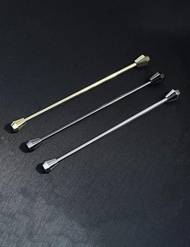 3PCS Men's Classic Brass Shirt Collar Bar Tie Pins Set for Wedding Business with Gift Box in Saudi Arabia