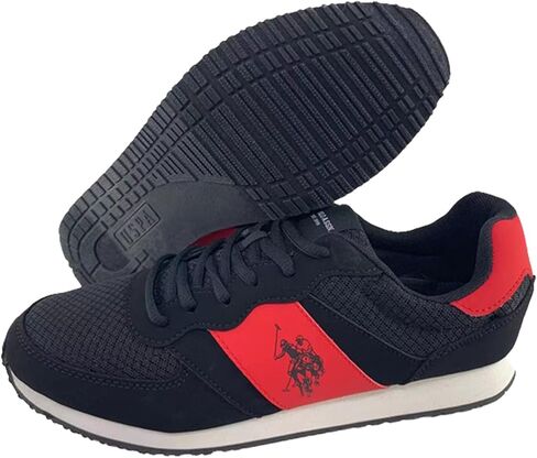 الولايات المتحدة Polo ASSN. أحذية رياضية رجالية عصرية تمتد عارضة الرباط الأعلى مريحة رياضة الجري العمل الرجال أزياء الأحذية الرياضية تمتد عارضة الرباط أعلى مريحة رياضة الجري العمل in Saudi Arabia