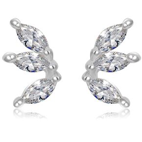 Tiny CZ Crown Cartilage Earrings Dainty Stud Earrings in Kuwait