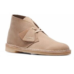Clarks Desert Boot Mens Light Tan Nubuck 7.5 in Kuwait