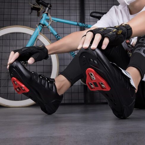 حذاء ULTIANT للرجال والنساء لركوب الدراجات على الطرق متوافق مع أحذية SPD/SPD-SL Peloton لركوب الدراجات في الهواء الطلق/داخل المنزل in Kuwait