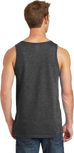 Port & Company PC54TT 100% Cotton Tank Top - Dark Heather Grey - 3XL in Saudi Arabia