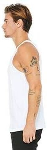 By Bella + Canvas Bella + Canvas Unisex Jersey Tank - White - M - (Style # 3480 - Original Label) in Saudi Arabia