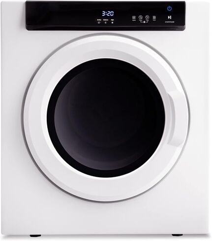 ZWJABYY Portable Clothes Dryer,Electric Dryer,Compact Laundry Dryer,1500W, Capacity 13.2 Lbs,Easy Control for 3 Automatic Drying Mode,with Touch Screen Panel,for Apartments,Dormitory,and Rvs in Saudi Arabia
