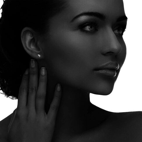 Tiny CZ Crown Cartilage Earrings Dainty Stud Earrings in Kuwait