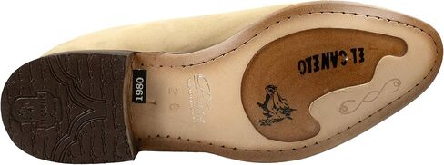 El Canelo Men's Ankle Boots Nubuck Leather Sand Botin Charro in Kuwait