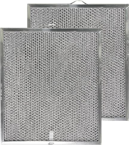 2-Pack Air Filter Factory Replacement For Broan Nutone QT2000 WA6500, 99010317, BPQTF, WA65F, S99010317 Aluminum Mesh Charcoal Combo Filter in Saudi Arabia