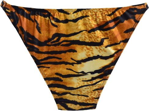 WOSESE Mens String Tanga Bulge Pouch Bikini Tiger WSS26 in Saudi Arabia