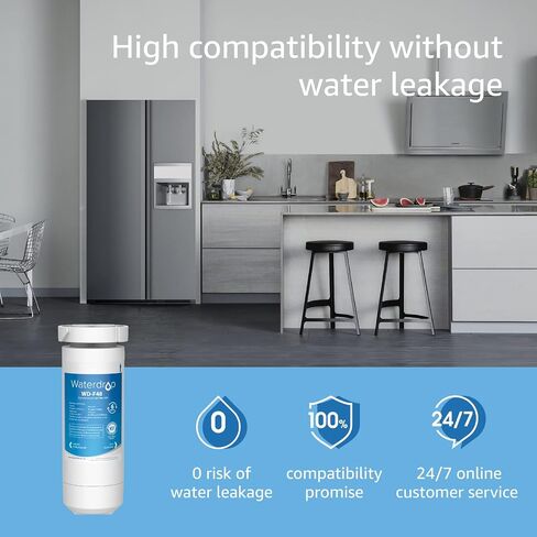 بديل معتمد من Waterdrop XWF NSF لفلتر مياه الثلاجة GE® XWF، مرشحين (قد تختلف العبوة) in Kuwait