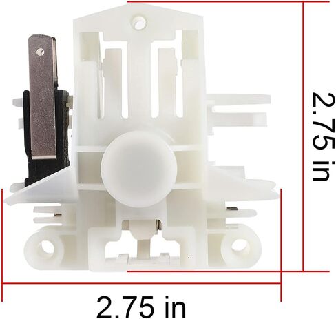 مزلاج مفتاح باب غسالة الأطباق Livtor DD81-02132A DD81-01629A متوافق مع بديل غسالات الأطباق سامسونج لـ AP6287051 PS8764558 EAP8764558، إلخ. in Kuwait