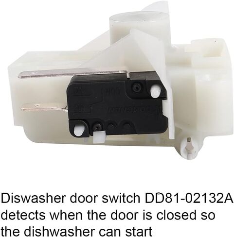 مزلاج مفتاح باب غسالة الأطباق Livtor DD81-02132A DD81-01629A متوافق مع بديل غسالات الأطباق سامسونج لـ AP6287051 PS8764558 EAP8764558، إلخ. in Kuwait