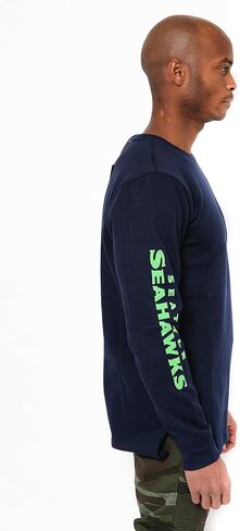 Ultra Game NFL Men's Soft Fleece Crew Neck Sweatshirt in Saudi Arabia