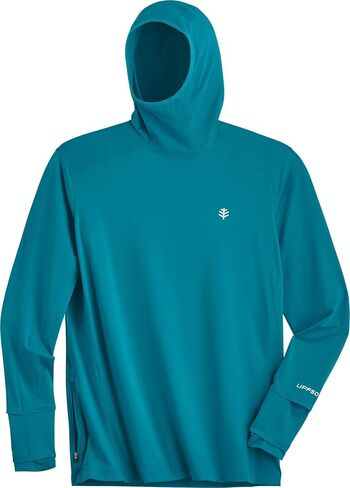 Coolibar UPF 50+ Men's Agility Performance Hoodie - Sun Protective in Kuwait