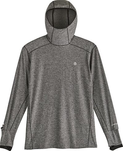 Coolibar UPF 50+ Men's Agility Performance Hoodie - Sun Protective in Kuwait