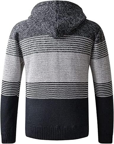 SECOOD Hoodies for Men Zip Up Sweashirts Thick Coats Fleece Sherpa Lined Winter Heavyweight Hooded Jacket in Saudi Arabia