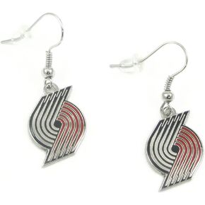 Portland Trail Blazers - NBA Team Logo Dangler Earrings in Saudi Arabia