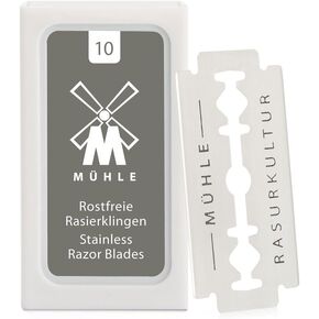 MÜHLE Stainless Steel Safety Razor Blades | 200 Pack in Saudi Arabia