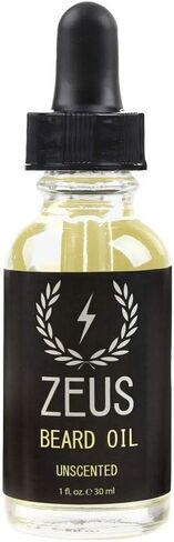 ZEUS Natural Beard Oil, Premium Conditioning Beard Oil to Soften Beard & Mustache – MADE IN USA (Sandalwood) 1 oz. in Saudi Arabia