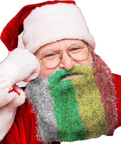 Beardaments Glitterbeard - مجموعة جليتر اللحية مع زيت التطبيق - 4 خيارات للألوان in Kuwait