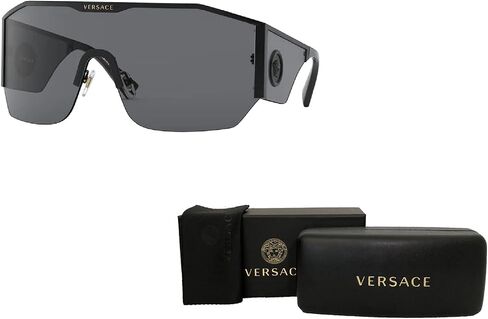 Versace VE2220 Irregular Sunglasses for Men + BUNDLE with Designer iWear Complimentary Eyewear Care Kit in Saudi Arabia