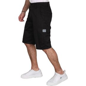 Authentics Men's Classic Cargo Stretch Short (as1, Waist, Numeric_30, Short, Black, 34, Classic) in Saudi Arabia