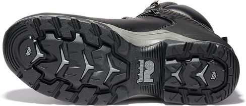 Timberland PRO Men's Hypercharge 6 Inch Composite Safety Toe Waterproof Industrial Work Boot, Black Full Grain Leather, 11.5 in Saudi Arabia