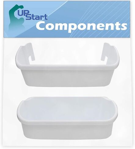 240323001 & 240356401 Refrigerator Door Bin Replacement for Frigidaire FRS6R5ESBS Refrigerator - Compatible with 240323001 & 240356401 White Door Bin - UpStart Components Brand in Saudi Arabia