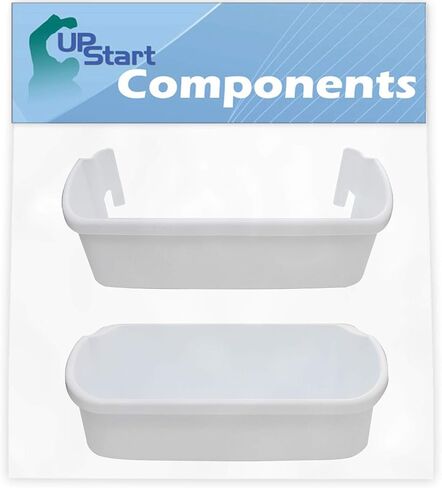240351601 Refrigerator Freezer Door Bin Side Shelf & 240356401 Door Bin Replacement for Frigidaire FFSS2614QS2A Refrigerator - Compatible with 240351601 & 240356401 Door Bin - UpStart Components Brand in Saudi Arabia