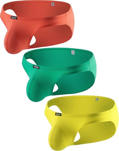 iKingsky Men's Stretch Pouch Briefs Breathable Bikini Underwear Silky Swimming Under Panties for Men in Saudi Arabia