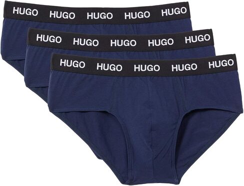Hugo Boss Men's 3 Pack Stretch Cotton Hip Brief in Saudi Arabia