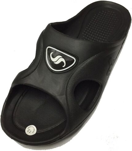 Gear One Men's Rubber Slide Sandal Slipper Comfortable Shower Beach Shoe Slip On Flip Flop in Saudi Arabia