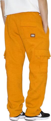 AIRNINE Men's Fleece Cargo Sweatpants SweatShorts Heavyweight S-6XL in Kuwait