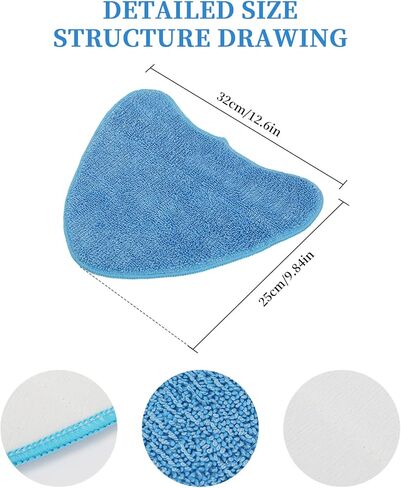 BONBELONG 3 عبوات لاستبدال وسادات ممسحة البخار، وسادات ممسحة البخار، وسادات ممسحة متوافقة مع وسادات ممسحة البخار Vax S85-CM، S86-SF-P، S86-SF-T، S86-SF-C، S86-SF-CC in Kuwait