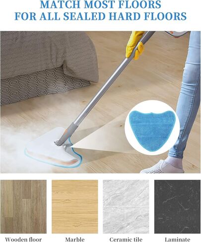 BONBELONG 3 عبوات لاستبدال وسادات ممسحة البخار، وسادات ممسحة البخار، وسادات ممسحة متوافقة مع وسادات ممسحة البخار Vax S85-CM، S86-SF-P، S86-SF-T، S86-SF-C، S86-SF-CC in Kuwait