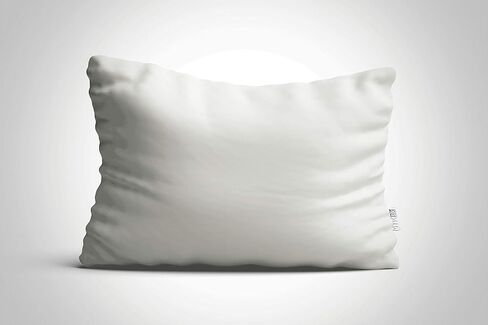 MYK Silk 25 Momme Luxury Mulberry Silk Pillowcase, Oeko-TEX Certified, Hypoallegernic, Hair and Skin Care, Curly Friendly Essentials, Standard, White in Saudi Arabia